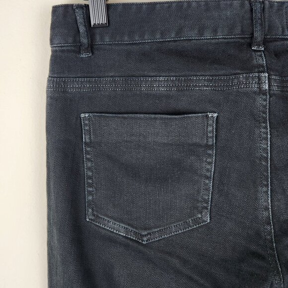 Nili Lotan Washed Black Low Rise Ankle Jeans sz 2 - Picture 5 of 8